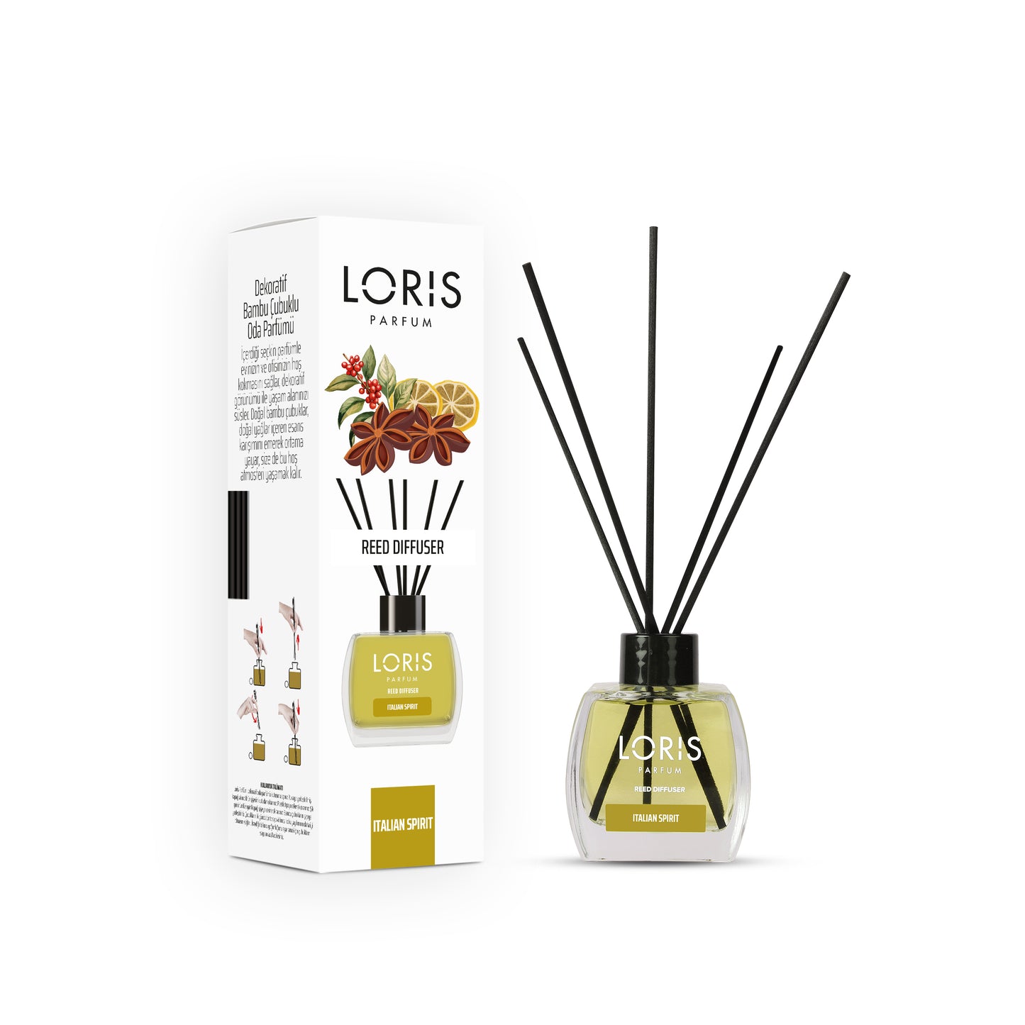 DIFFUSORE AMBIENTE LORIS ITALIAN SPIRIT 120 ML