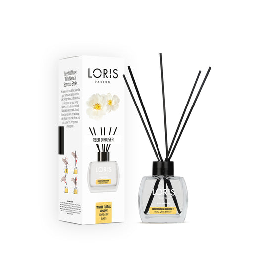 DIFFUSORE AMBIENTE LORIS WHITE FLORAL BOUQUET 120 ML