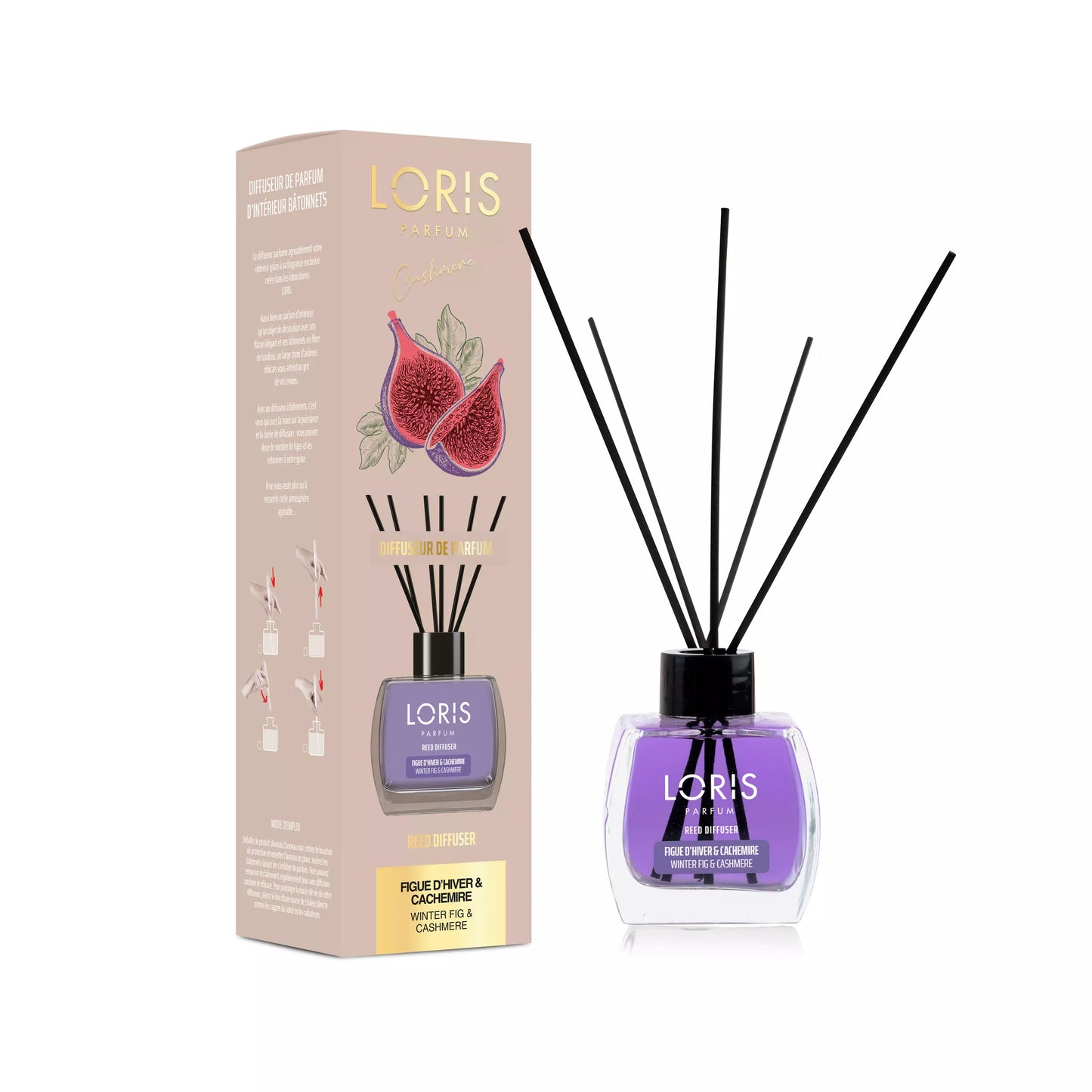 DIFFUSORE AMBIENTE LORIS WINTER FIG & CASHMERE 120 ML