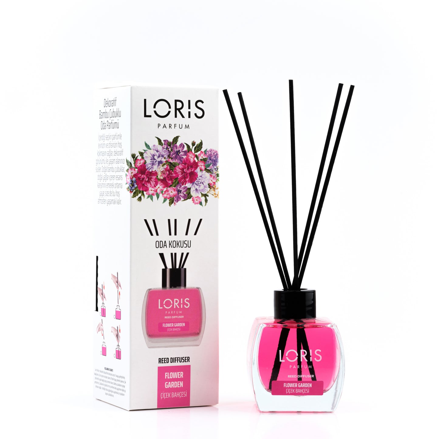 DIFFUSORE AMBIENTE LORIS FLOWER GARDEN 120 ML