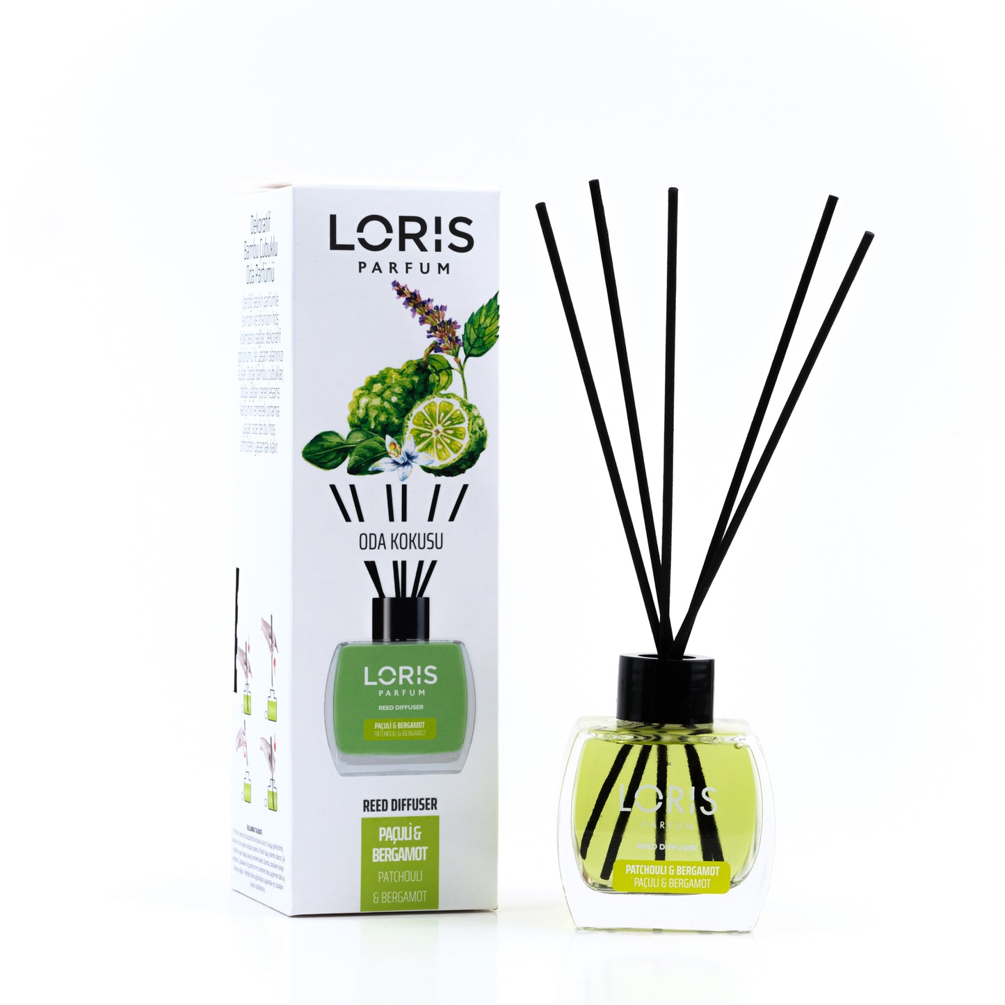 DIFFUSORE AMBIENTE LORIS PATCHOULI & BERGAMOT 120 ML