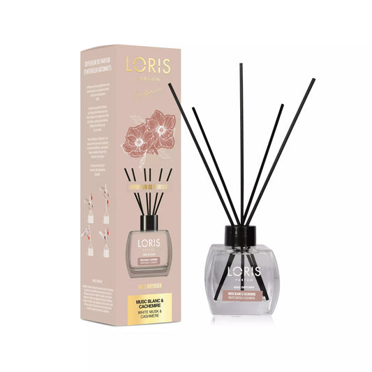 DIFFUSORE AMBIENTE LORIS WHITE MUSK & CASHMERE 120 ML