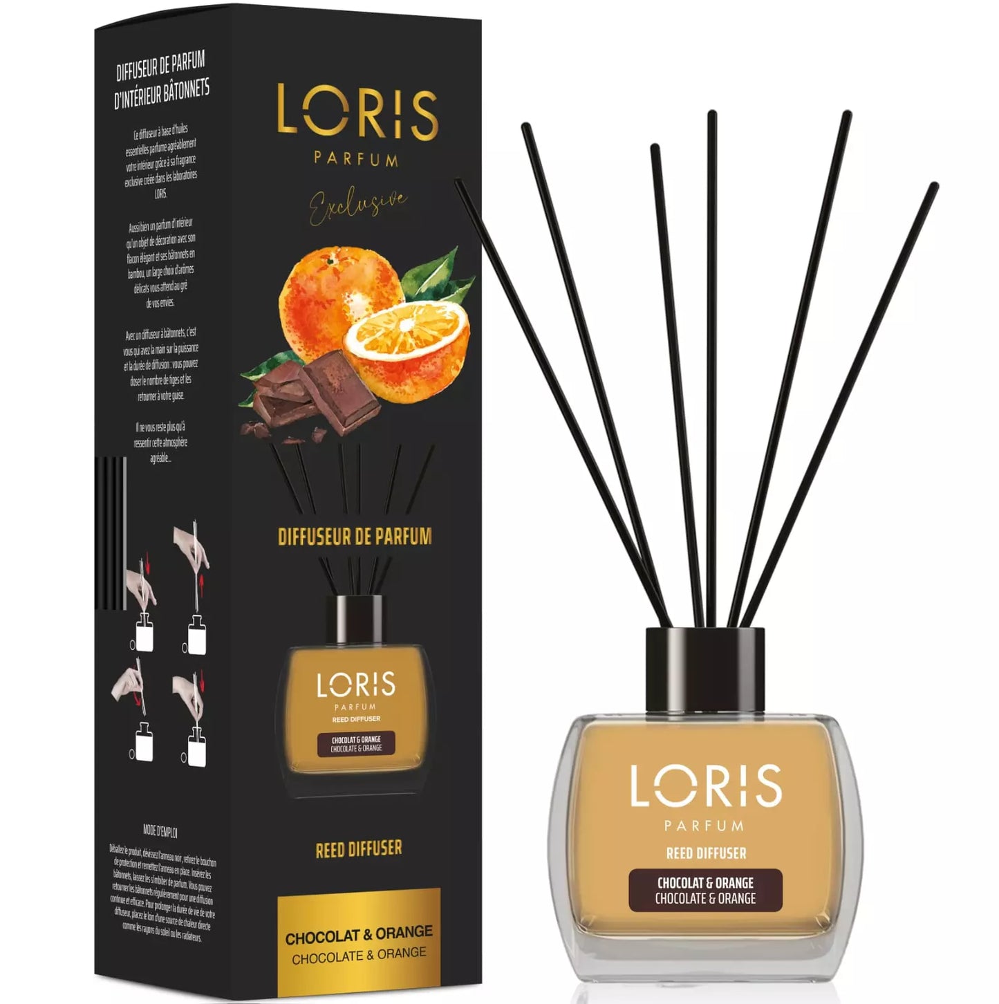 DIFFUSORE AMBIENTE LORIS CHOCOLATE&ORANGE 120 ML
